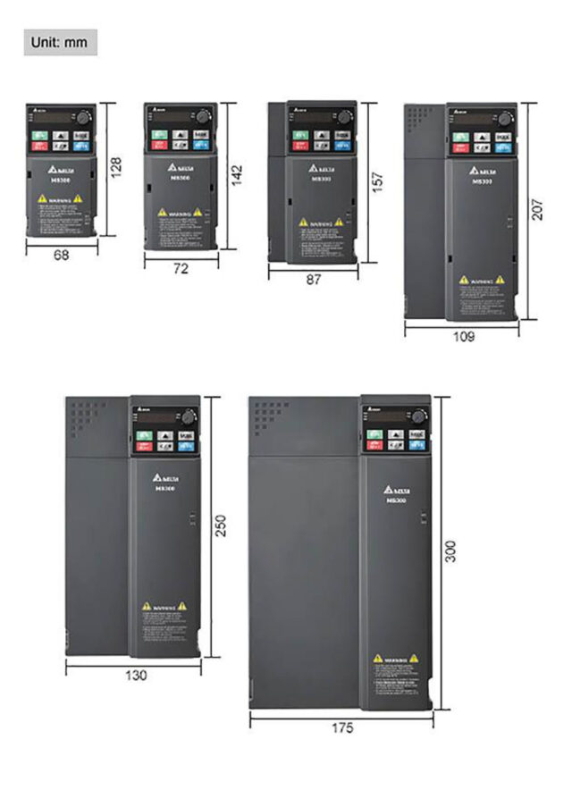Biến tần Delta VFD9A0MS43AFSAA - Hình ảnh 2