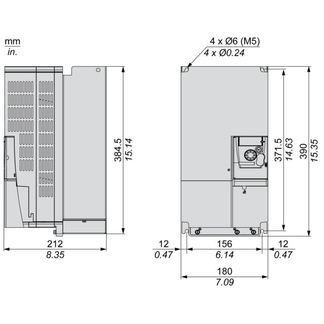 Biến tần Schneider ATV310HD22N4E - Hình ảnh 2