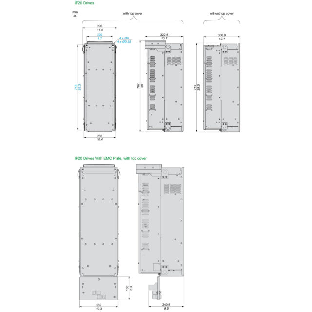 Biến tần Schneider ATV610D55N4 - Hình ảnh 2