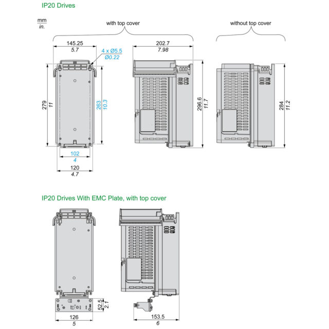 Biến tần Schneider ATV610U75N4 - Hình ảnh 2